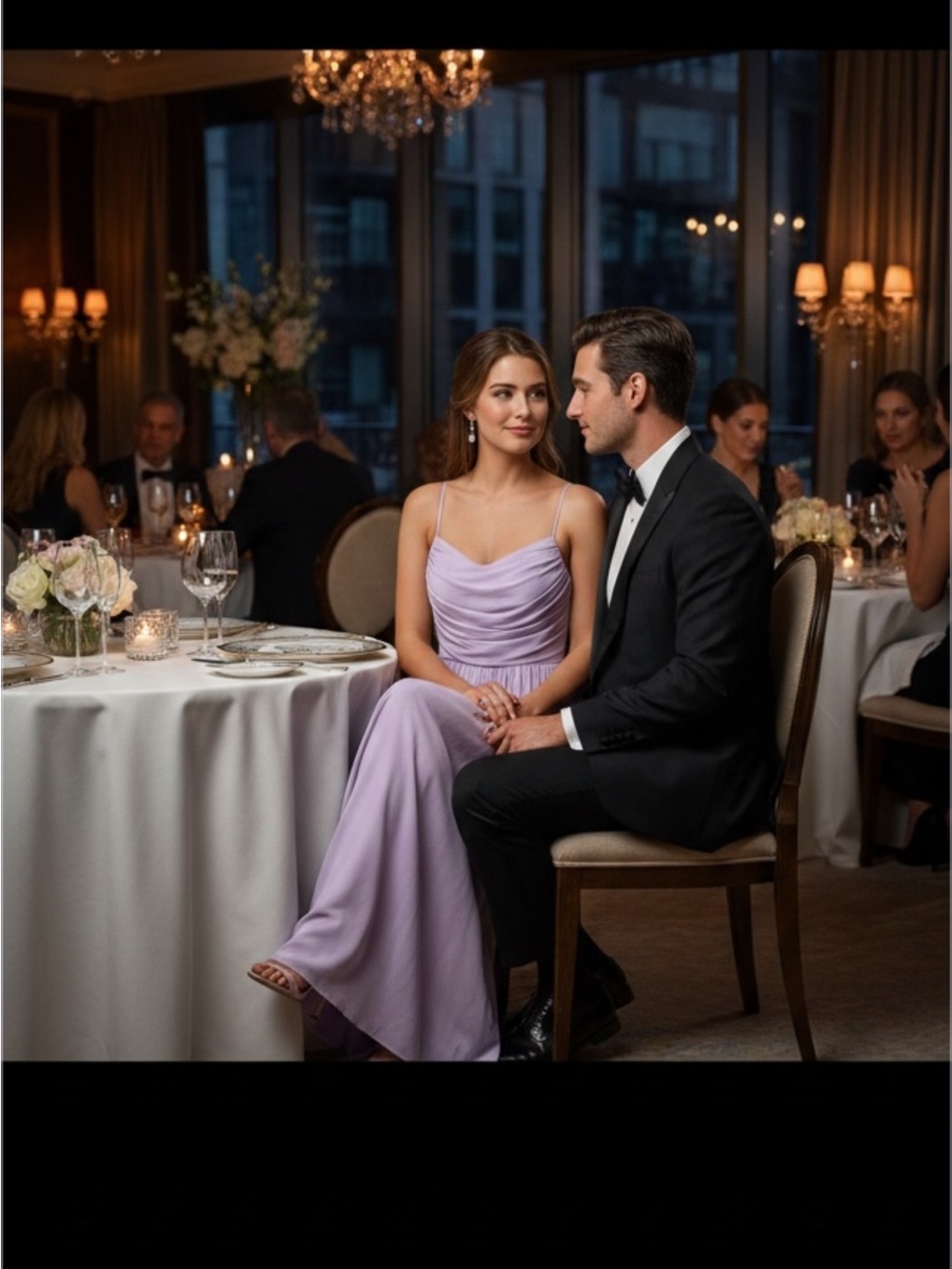 (NWT) Weddington Way “Lila” formal gown in the color "Wisteria" (Size 2) - Picture 4 of 13